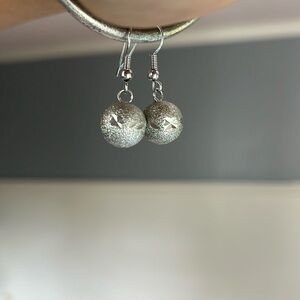 Women’s silver dangle earrings
